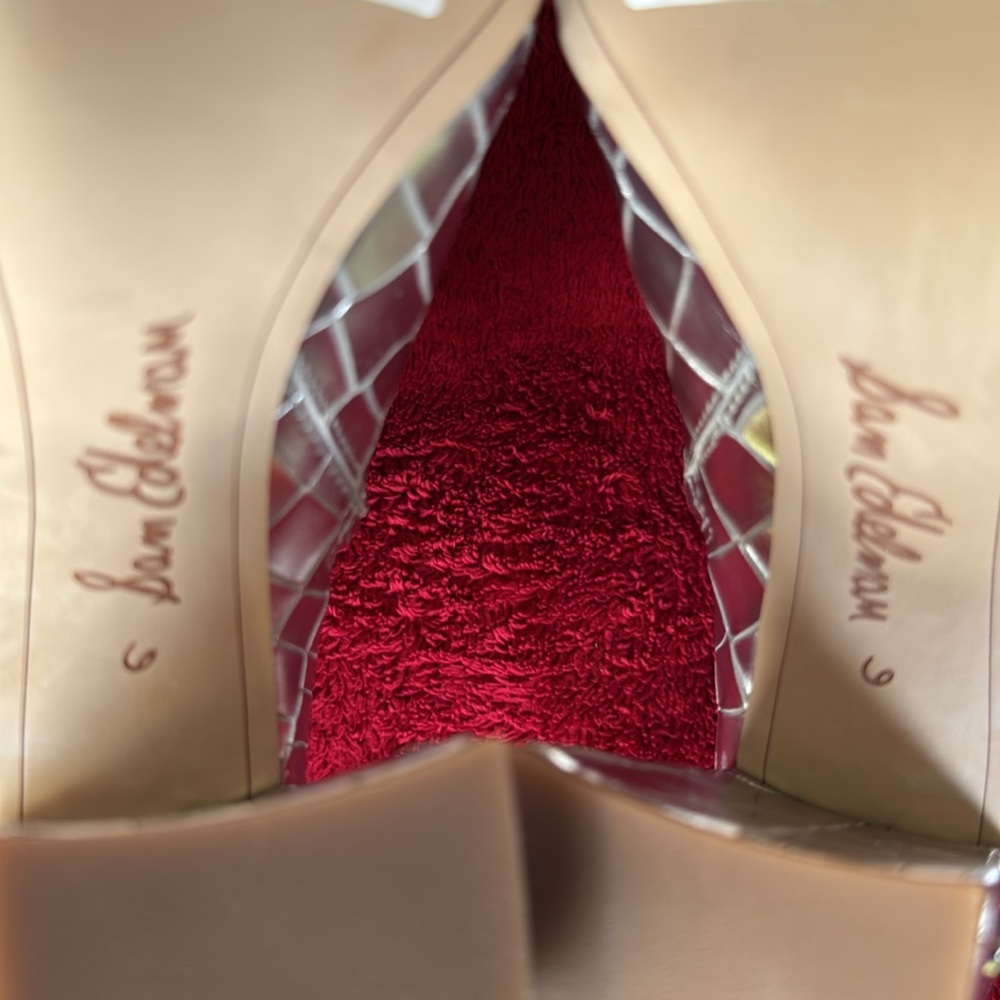 Sam Edelman Codie Metallic Bootie Size 6 - image 7